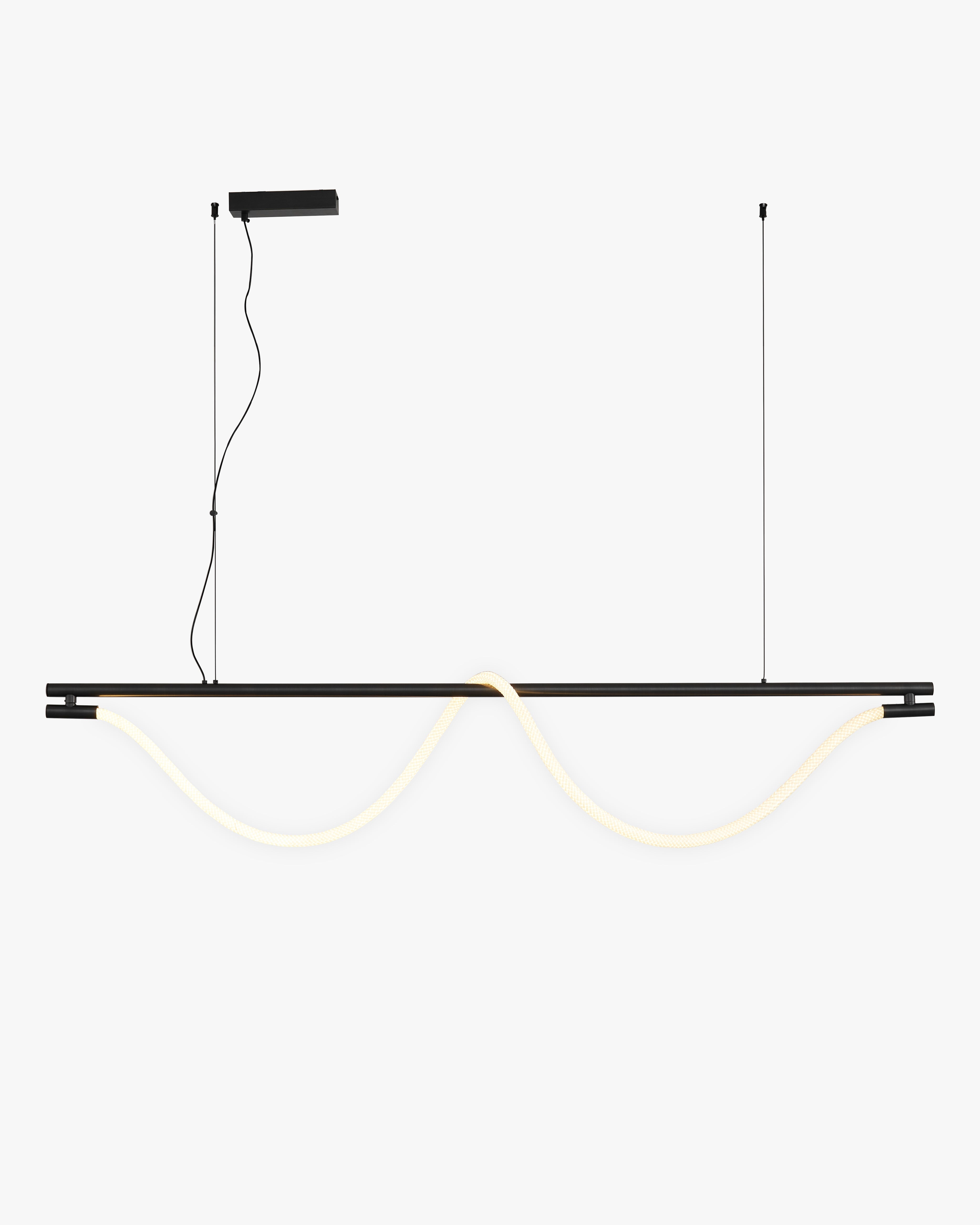Lámpara de araña lineal LED WOMO Rope - WM2742