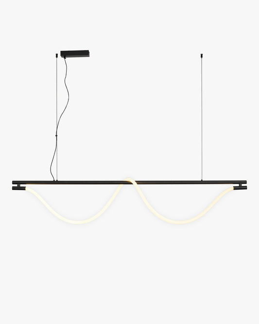 Lámpara de araña lineal LED WOMO Rope - WM2742