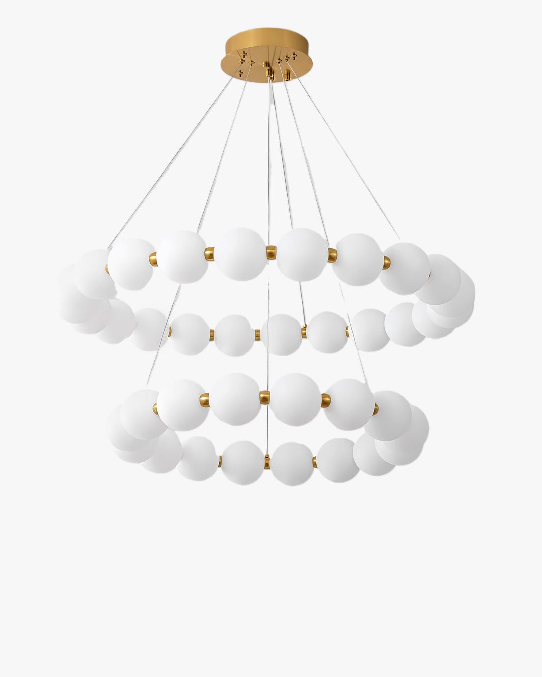 WOMO Round Pearl Necklace Pendant Lights - WM2344
