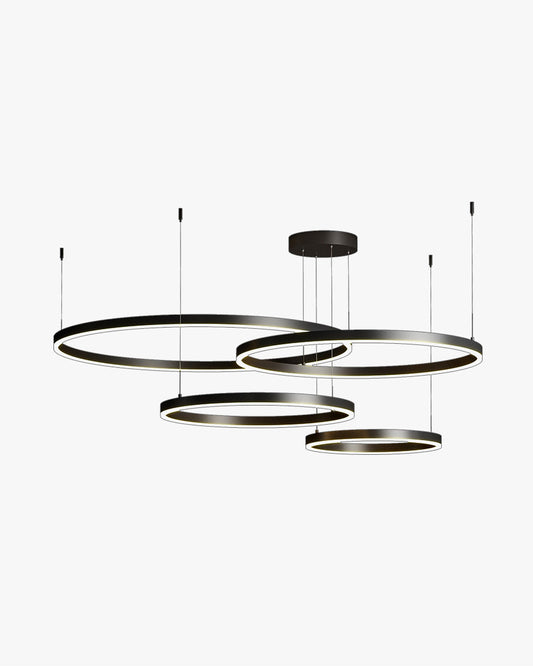 WOMO Lámparas Colgantes Anillo LED Múltiple-WM2003