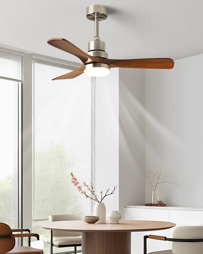 WOMO Ventiladores de techo con luz Moderno Mid Century - WM5277