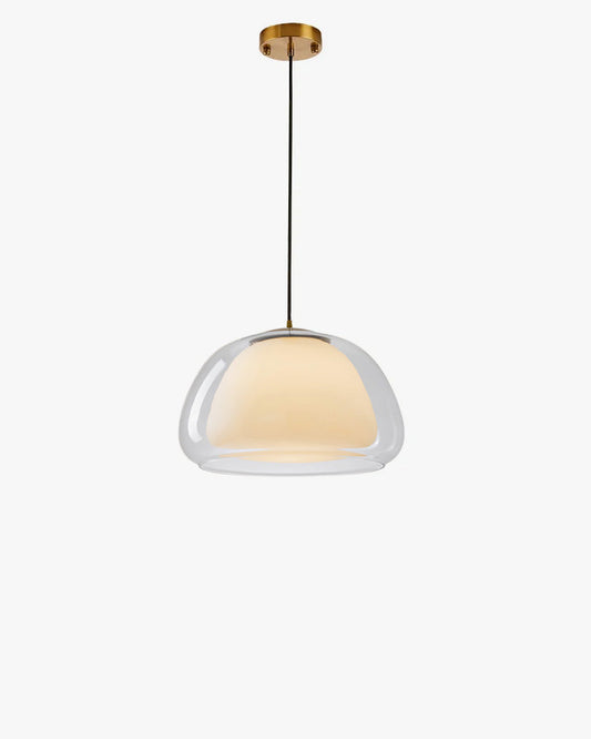 Lámpara colgante de cúpula de cristal WOMO-WM2537