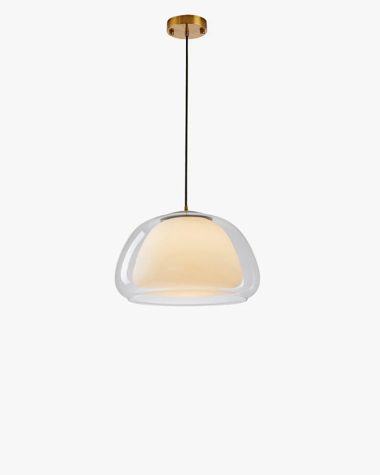 Lámpara colgante de cúpula de cristal WOMO-WM2537
