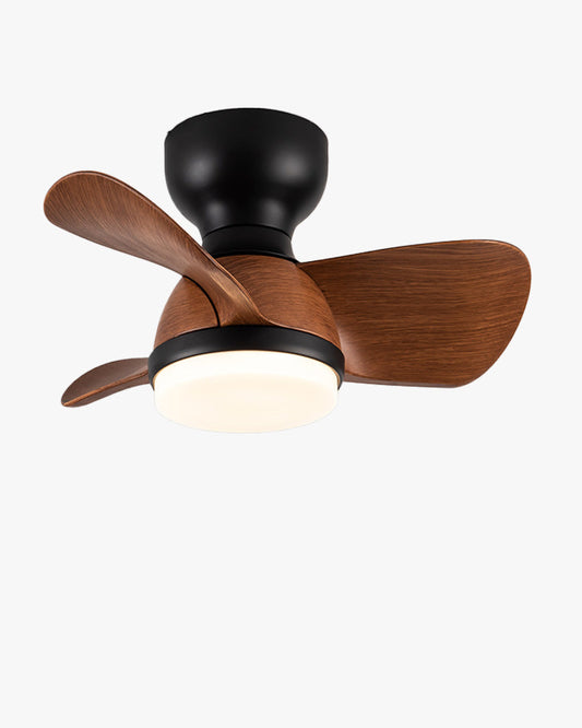 WOMO Ventiladores de techo con luz Pequeña Empotrada - WM5114