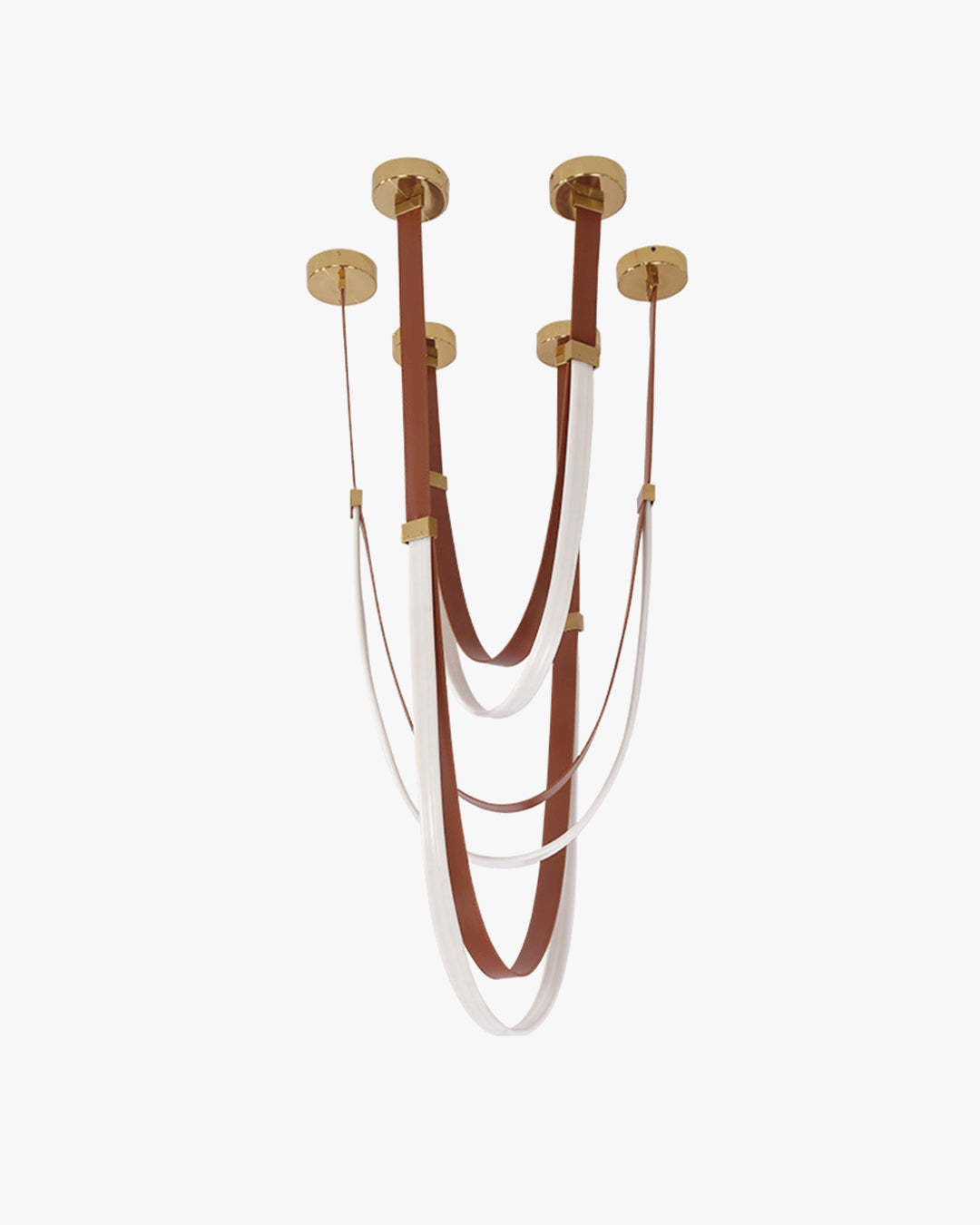 WOMO Leather Ribbon Chandelier - WM2908