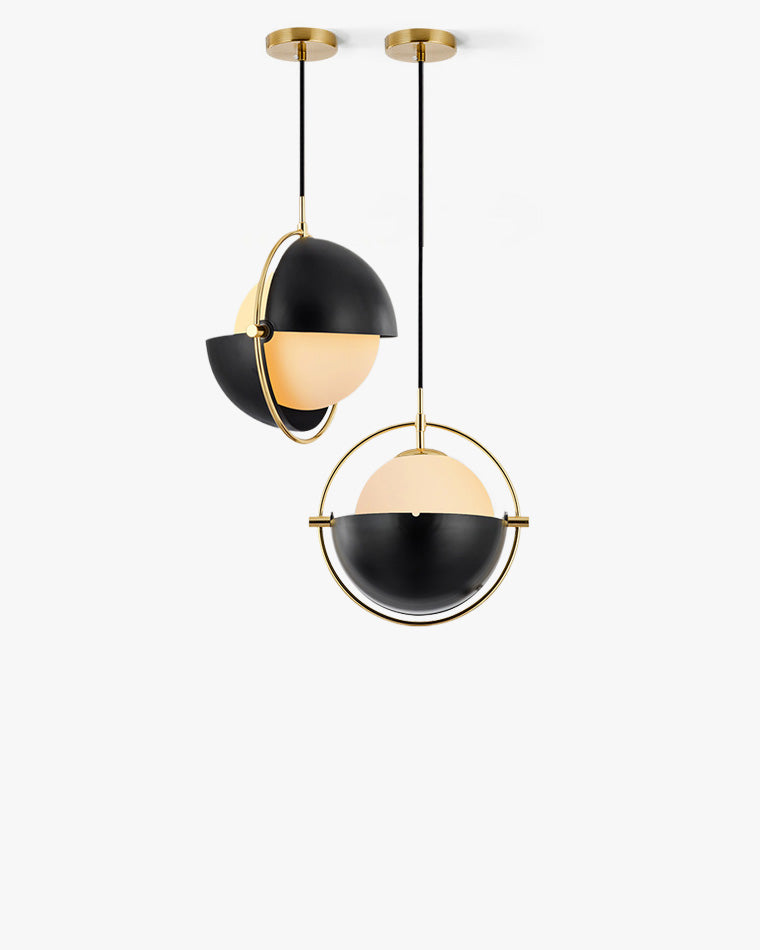 WOMO Lámpara colgante de globo de cristal ajustable - WM2563
