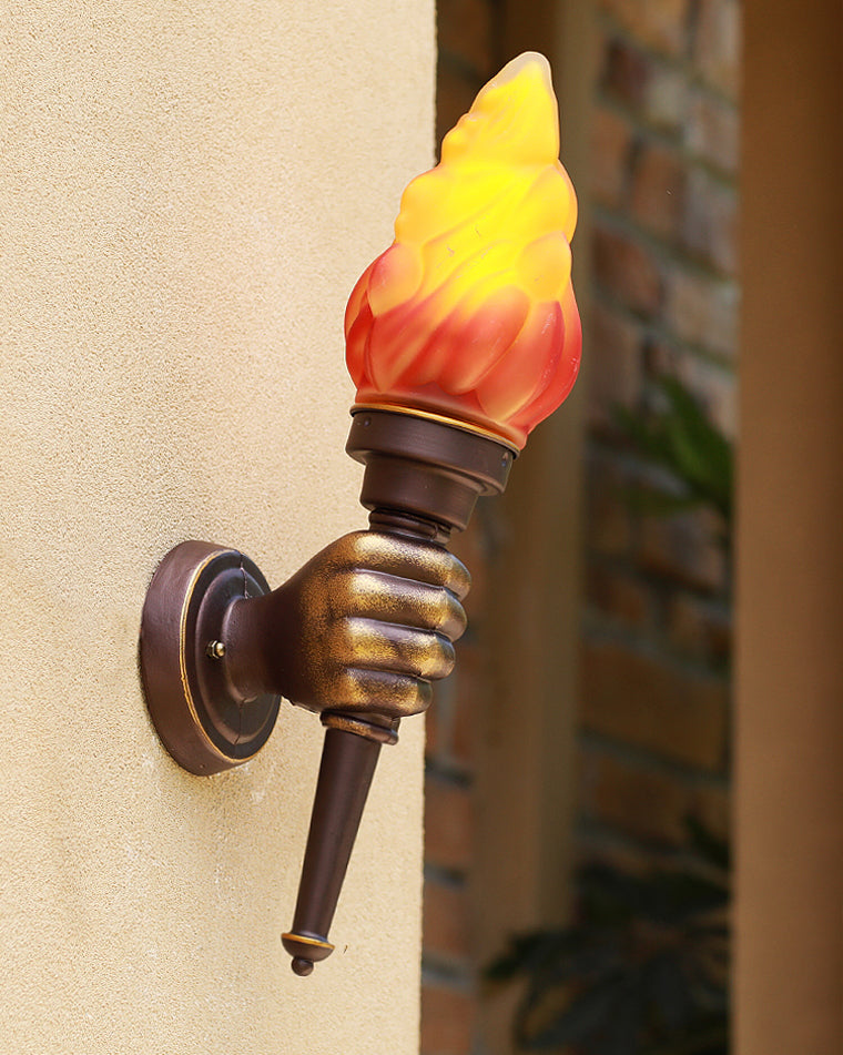 WOMO Lámpara de pared exterior Torch - WM9072