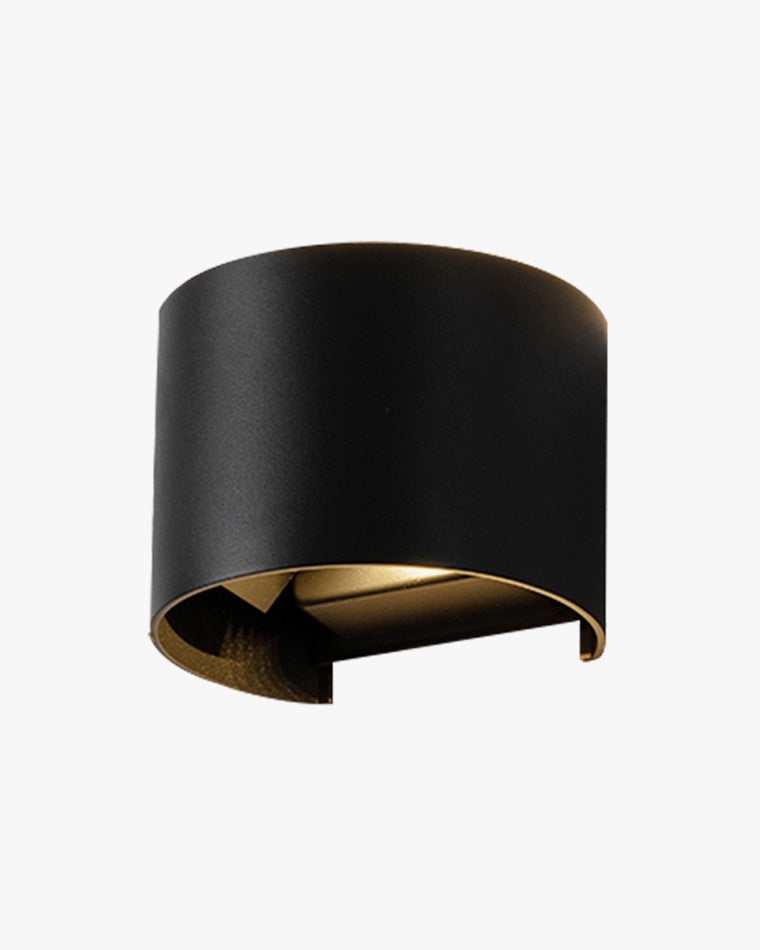 Lámpara de pared exterior WOMO con iluminación ascendente y descendente - WM9062