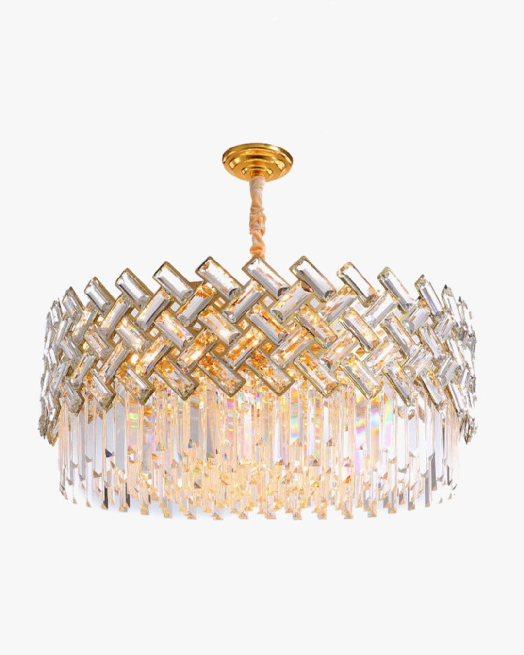 WOMO Hanging Lamps Round Crystal Shield-WM2190