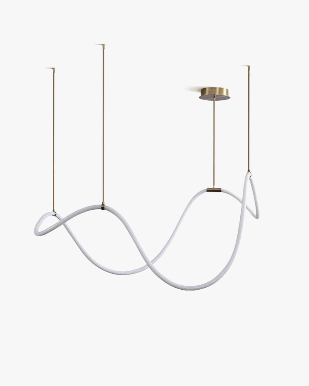 Lámpara de araña redonda LED WOMO con cuerda - WM2781