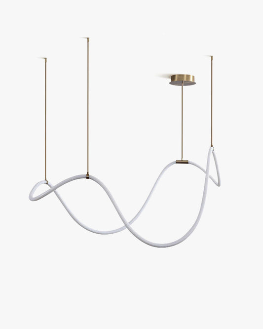 Lámpara de araña redonda LED WOMO con cuerda - WM2781