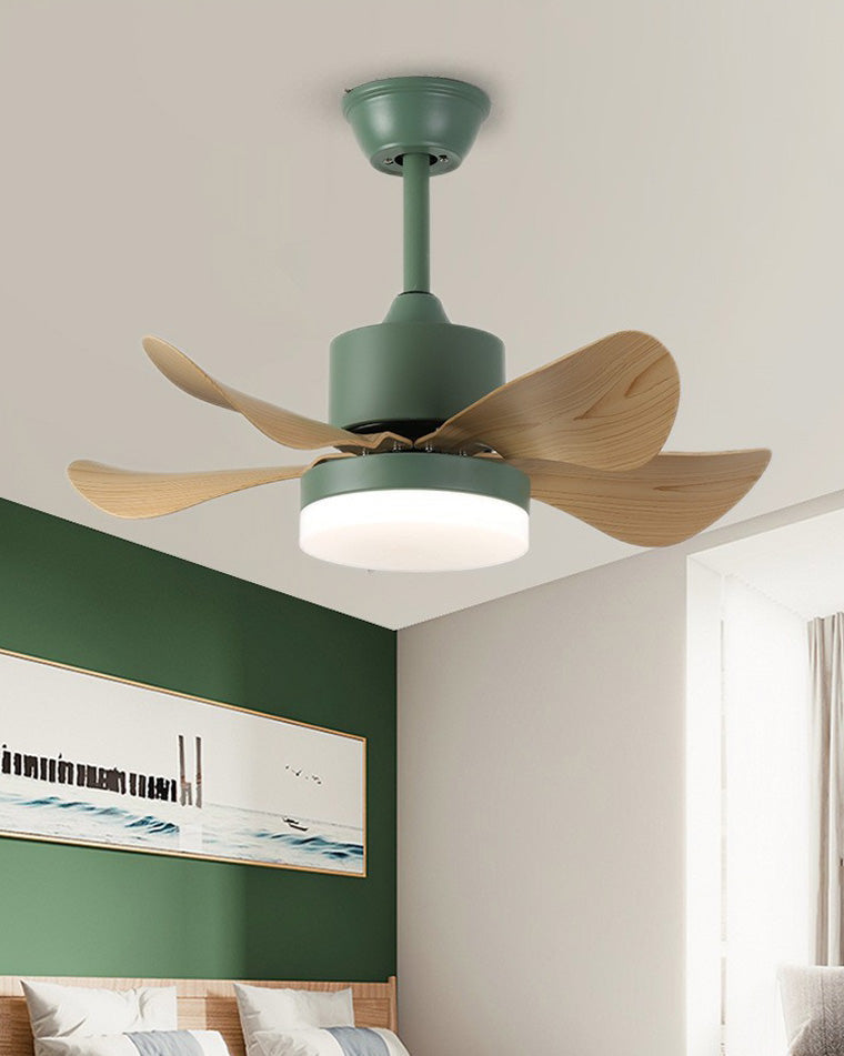 WOMO Ventiladores de techo con luz Pequeña - WM5060