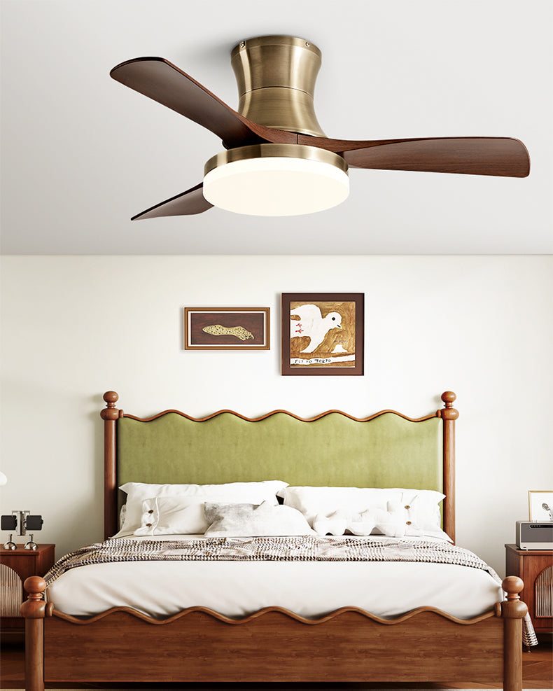 WOMO Ventiladores de techo con luz Perfil Bajo - WM5183a