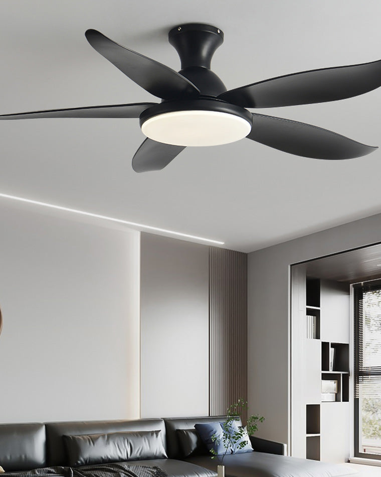 WOMO Ventiladores de techo con luz Moderna Perfil Bajo - WM5062