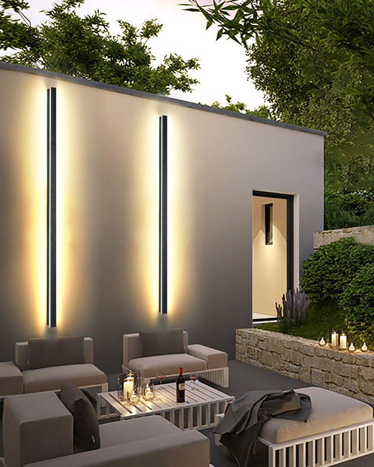 WOMO Aplique lineal de pared para exterior WM9000