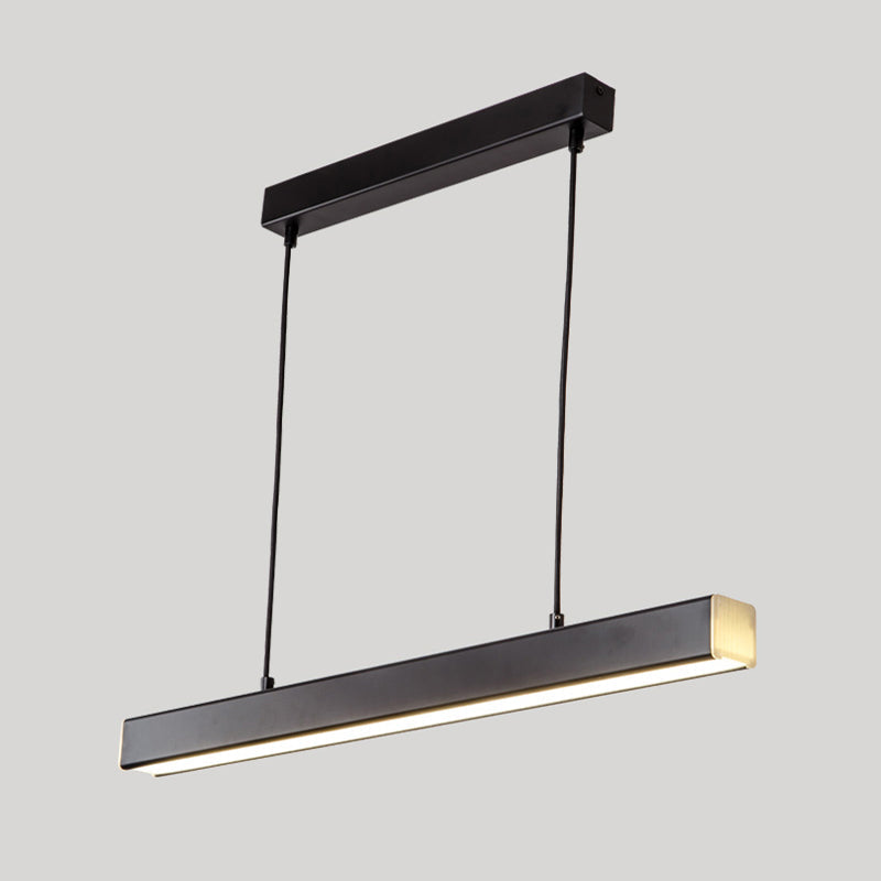 Lámpara colgante lineal minimalista para cocina WOMO-WM2002