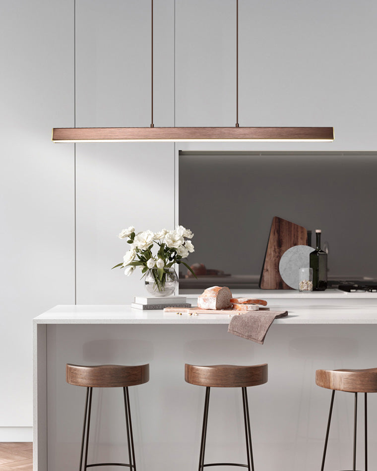 Lámpara colgante lineal minimalista para cocina WOMO-WM2002