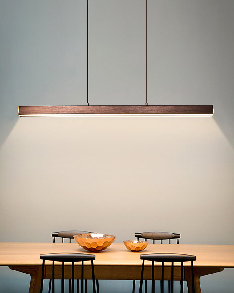 Lámpara colgante lineal minimalista para cocina WOMO-WM2002