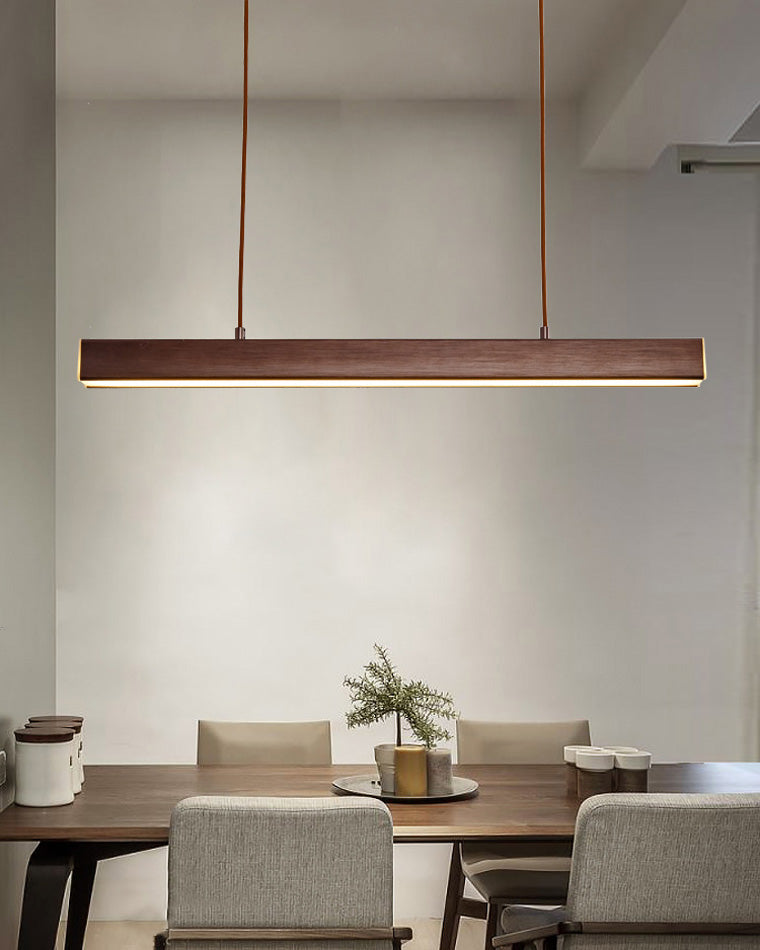 Lámpara colgante lineal minimalista para cocina WOMO-WM2002