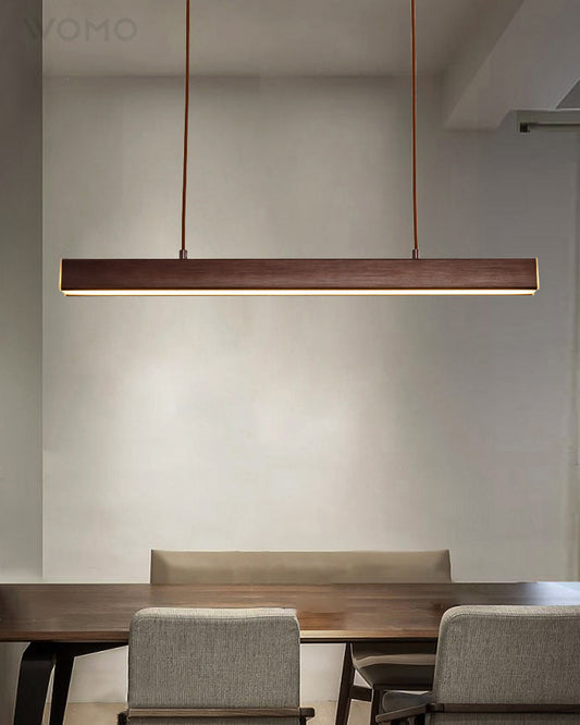 Lámpara colgante lineal minimalista para cocina WOMO-WM2002