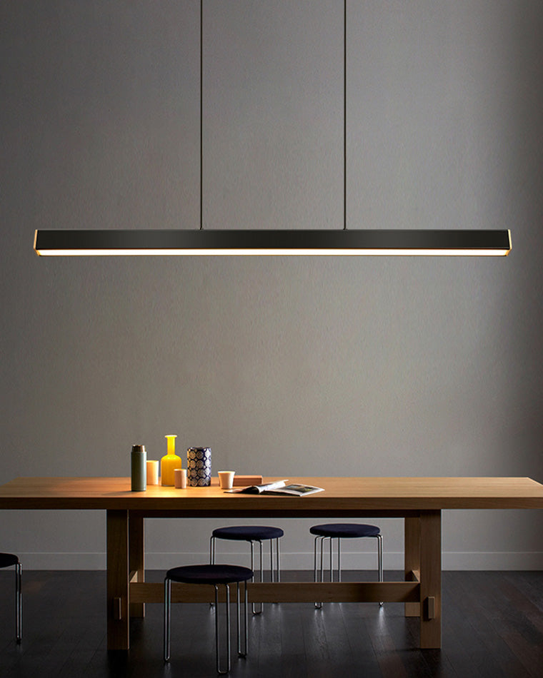 Lámpara colgante lineal minimalista para cocina WOMO-WM2002