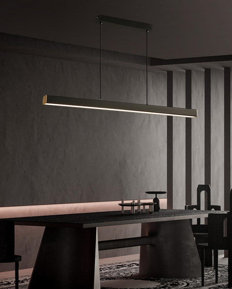 Lámpara colgante lineal minimalista para cocina WOMO-WM2002