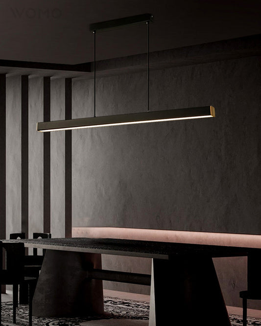 Lámpara colgante lineal minimalista para cocina WOMO-WM2002