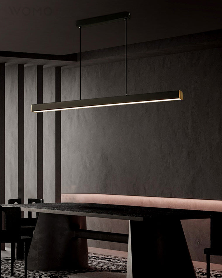 Lámpara colgante lineal minimalista para cocina WOMO-WM2002
