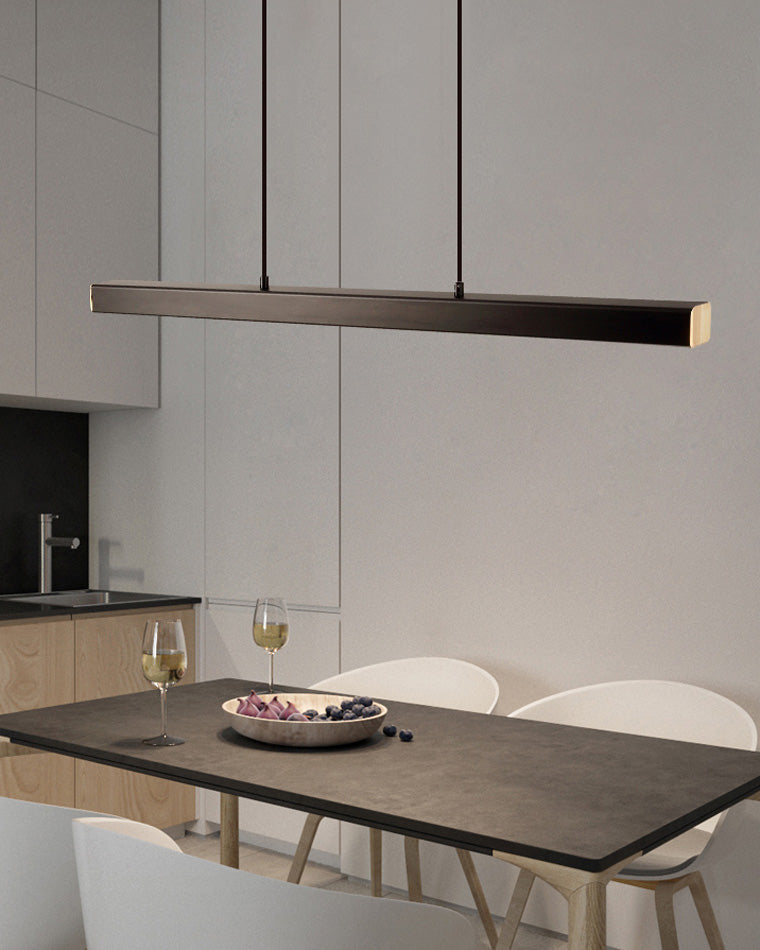 Lámpara colgante lineal minimalista para cocina WOMO-WM2002