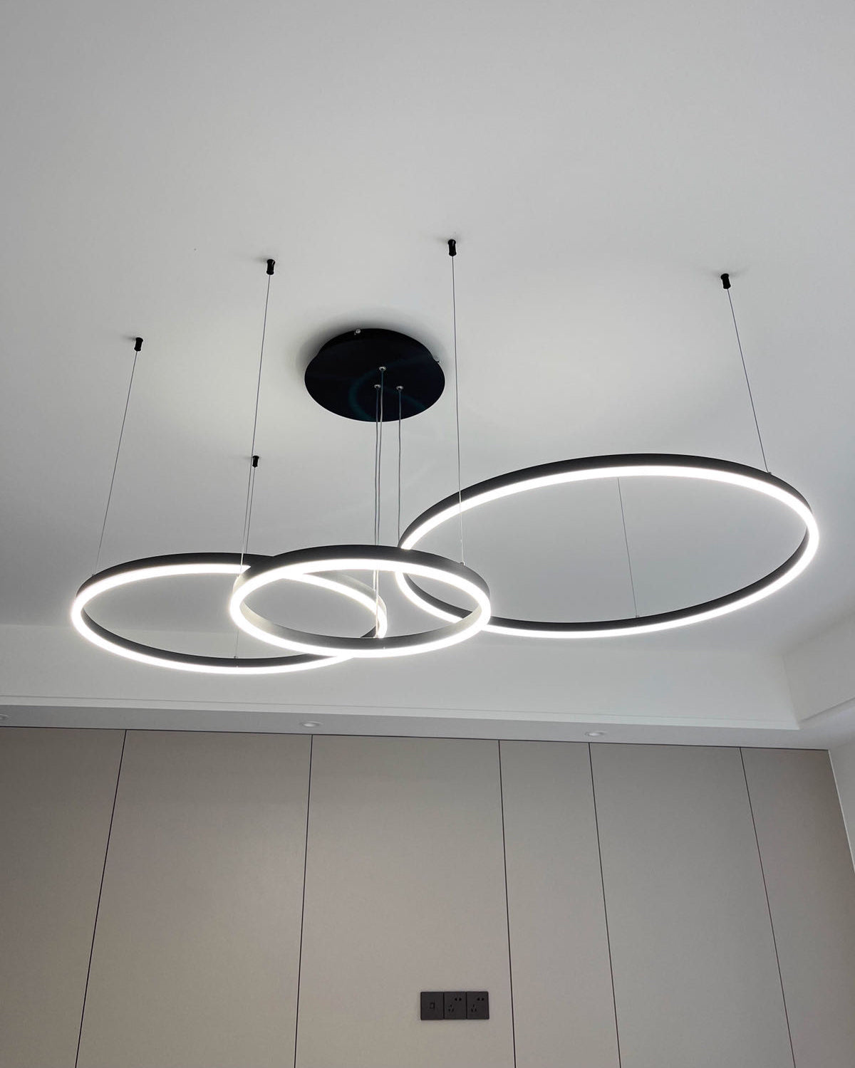 WOMO Lámparas Colgantes Anillo LED Múltiple-WM2003