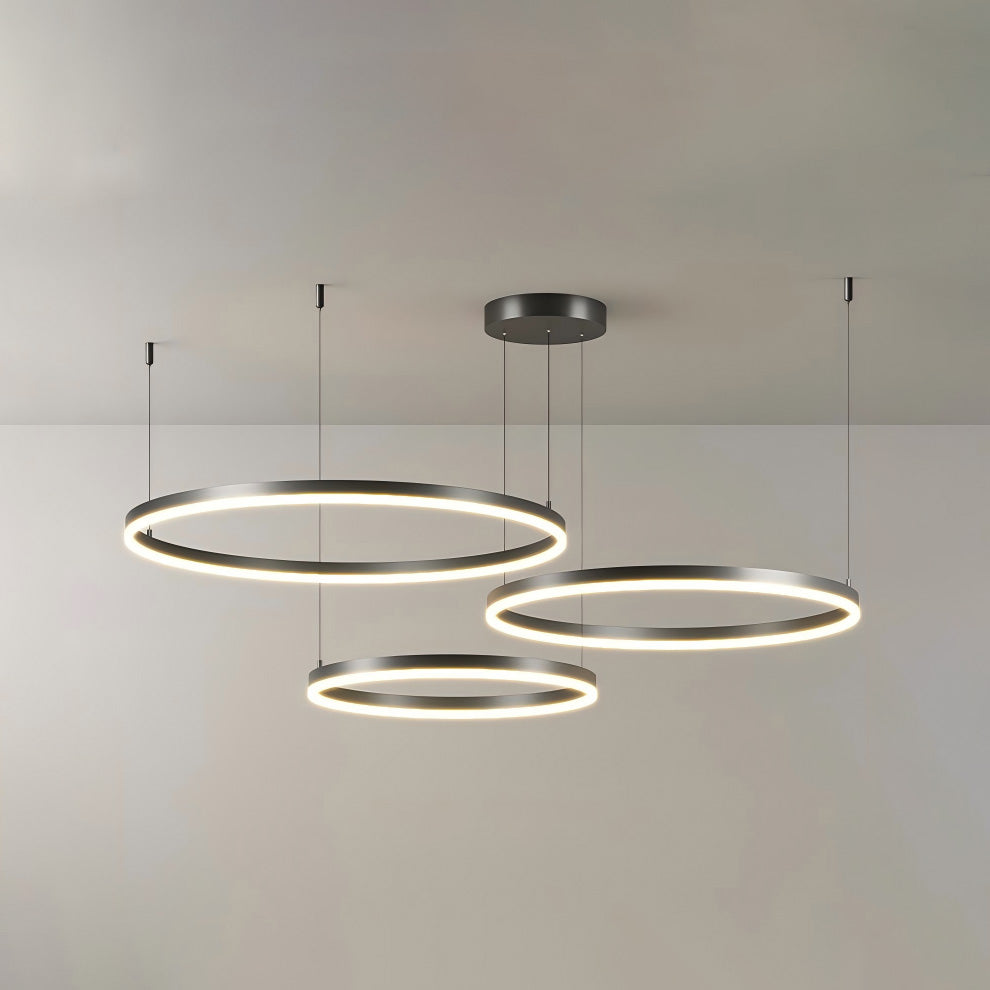 WOMO Lámparas Colgantes Anillo LED Múltiple-WM2003