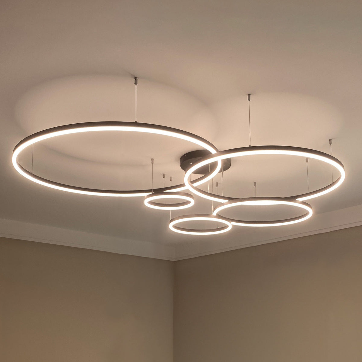 WOMO Lámpara de varios aros LED - WM2003
