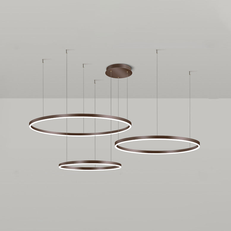 WOMO Lámparas Colgantes Anillo LED Múltiple-WM2003