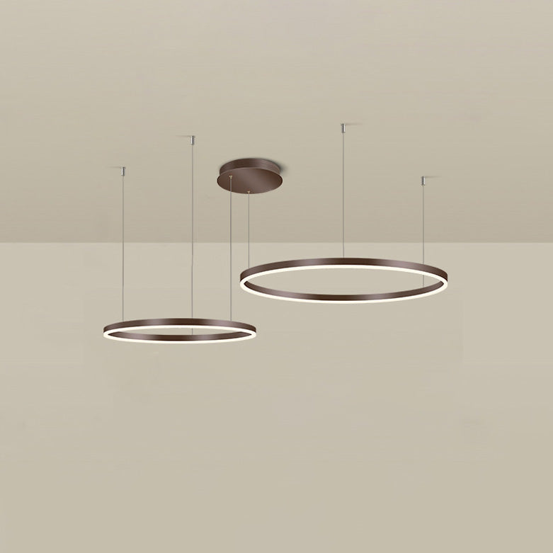 WOMO Lámparas Colgantes Anillo LED Múltiple-WM2003