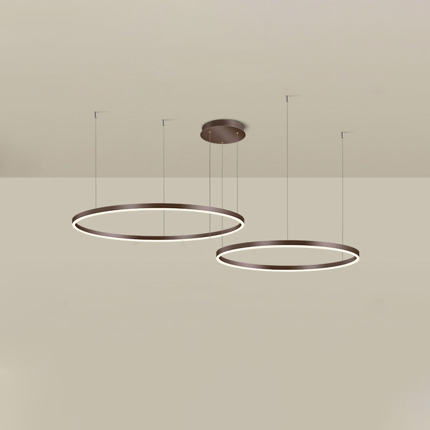 WOMO Lámparas Colgantes Anillo LED Múltiple-WM2003
