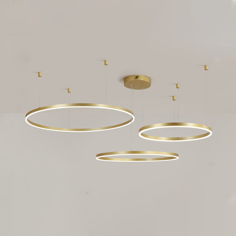 WOMO Lámparas Colgantes Anillo LED Múltiple-WM2003