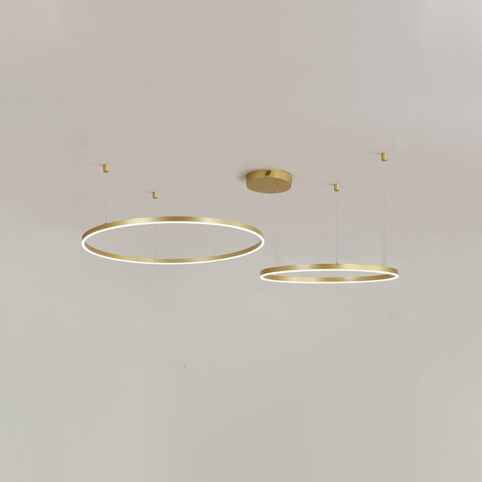 WOMO Lámparas Colgantes Anillo LED Múltiple-WM2003