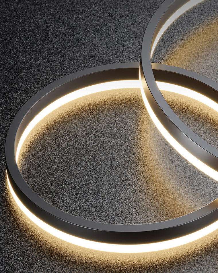 WOMO Lámparas Colgantes Anillo LED Múltiple-WM2003
