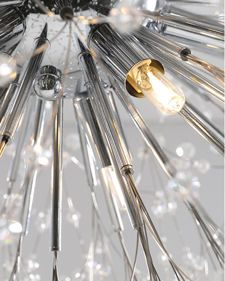 WOMO Lámparas Colgantes Cristal Diente de León Estrellado-WM2004