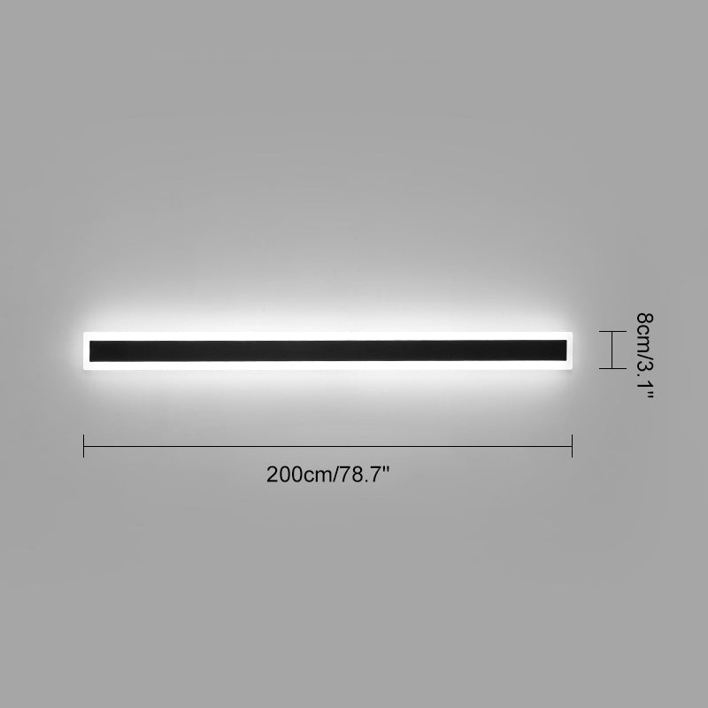 WOMO Aplique lineal de pared para exterior -WM9001