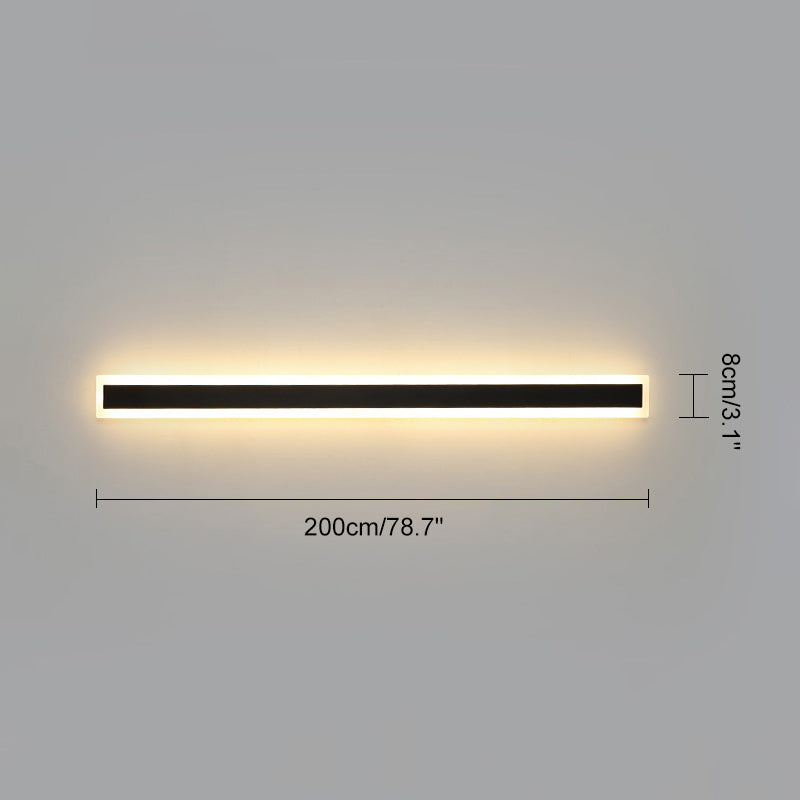 WOMO Aplique lineal de pared para exterior -WM9001