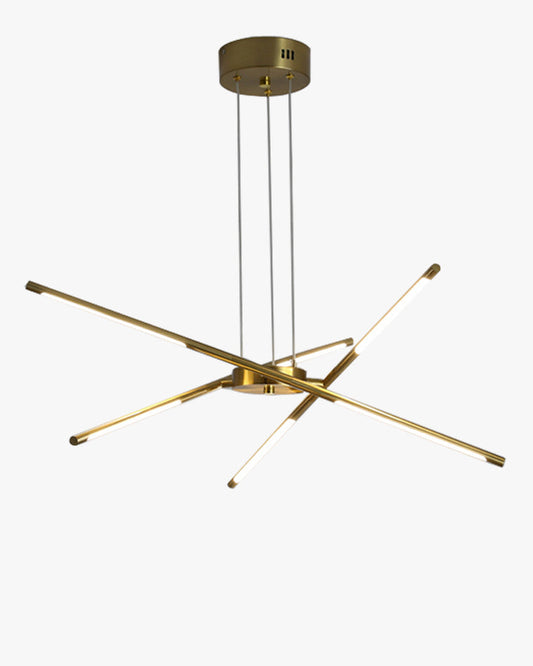 Lámpara de araña LED WOMO Light Rods-WM2034