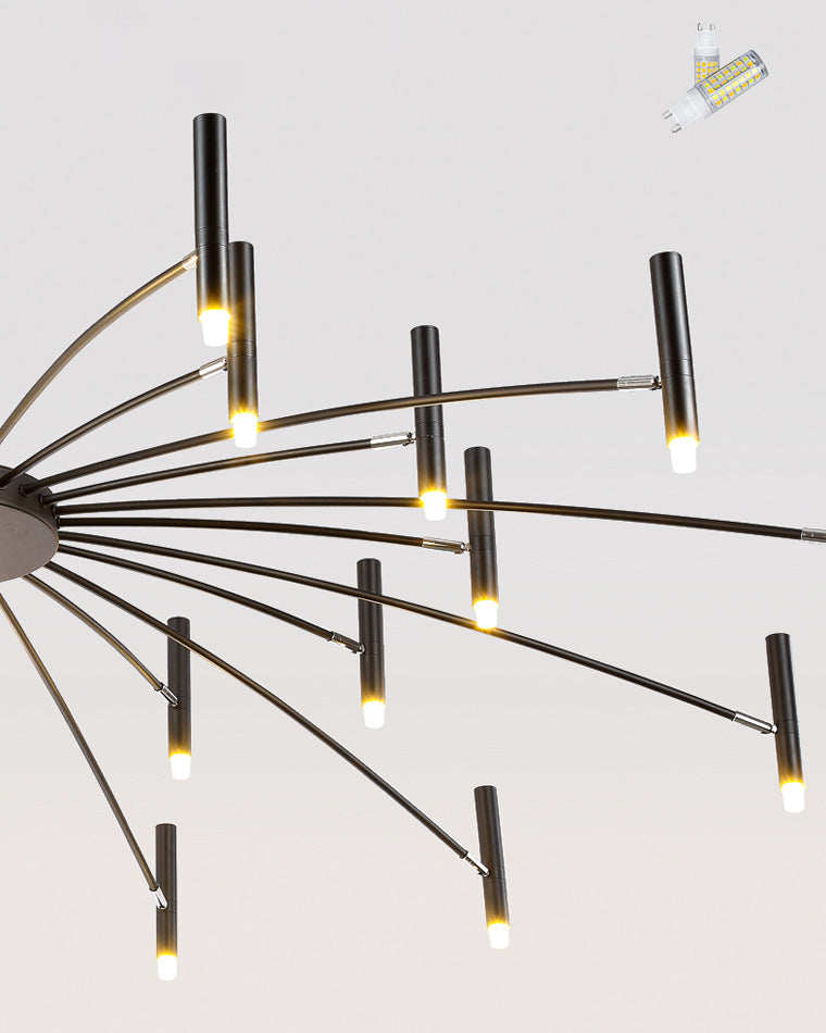 WOMO Lámparas Colgantes Tipo Candelabro Ajustable-WM2038