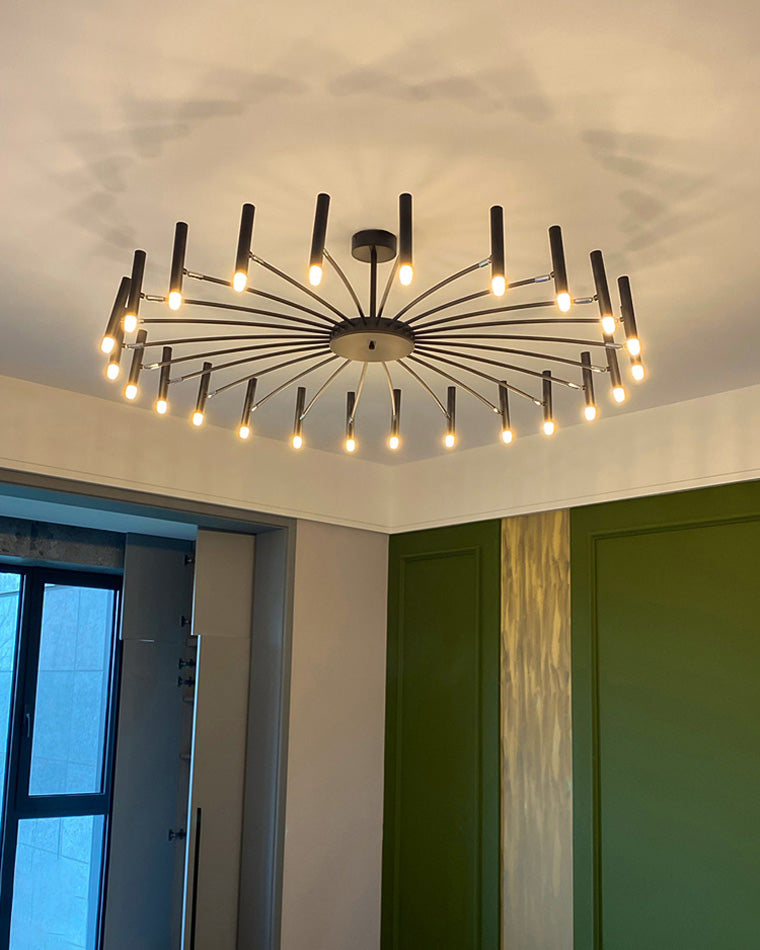 WOMO Lámparas Colgantes Tipo Candelabro Ajustable-WM2038