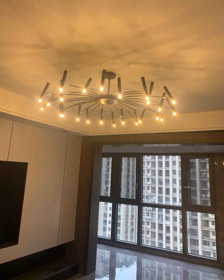 WOMO Lámparas Colgantes Tipo Candelabro Ajustable-WM2038