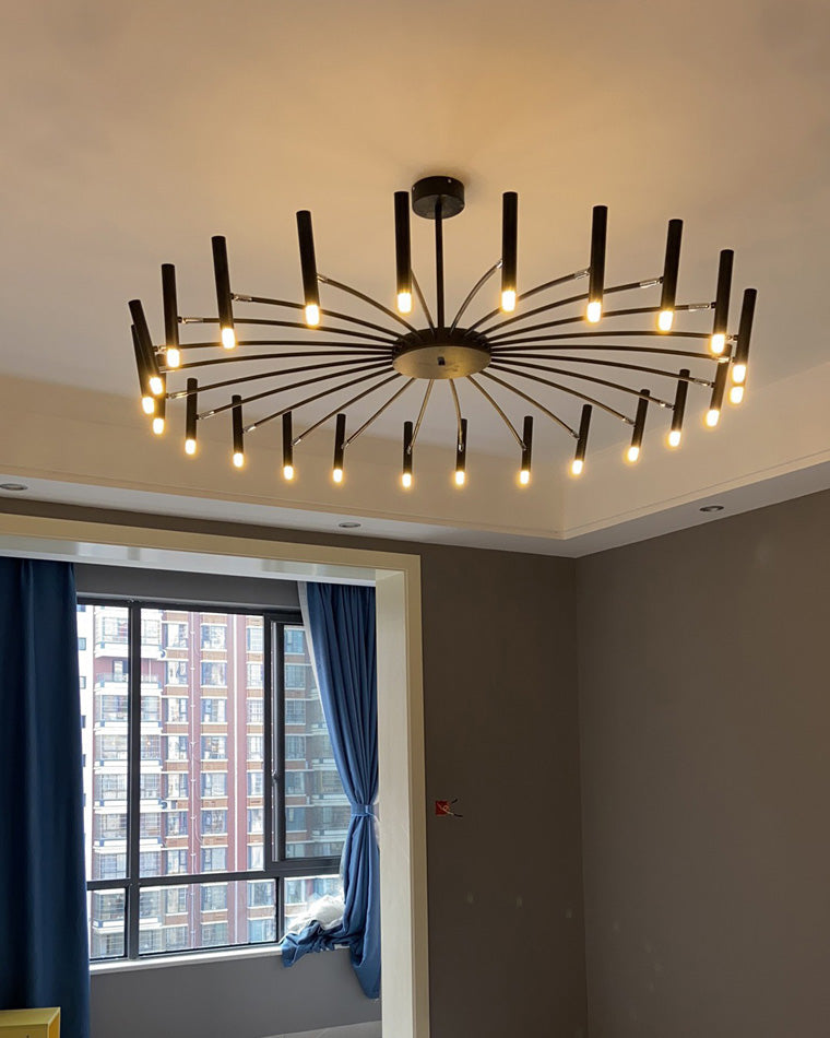 WOMO Lámparas Colgantes Tipo Candelabro Ajustable-WM2038