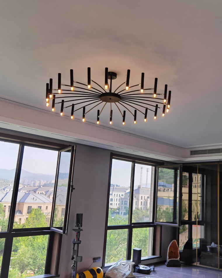WOMO Lámparas Colgantes Tipo Candelabro Ajustable-WM2038