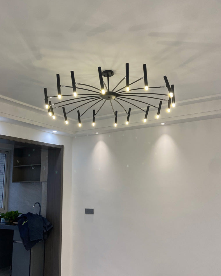 WOMO Lámparas Colgantes Tipo Candelabro Ajustable-WM2038