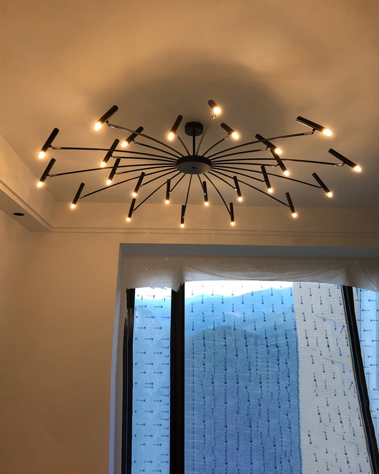 WOMO Lámparas Colgantes Tipo Candelabro Ajustable-WM2038