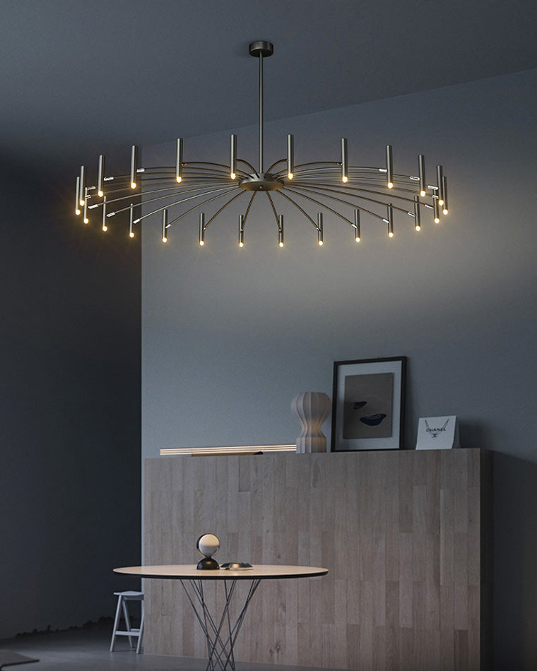 WOMO Lámparas Colgantes Tipo Candelabro Ajustable-WM2038